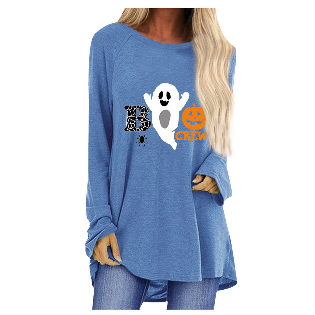 Damen lässiges Halloween T-Shirt Drune
