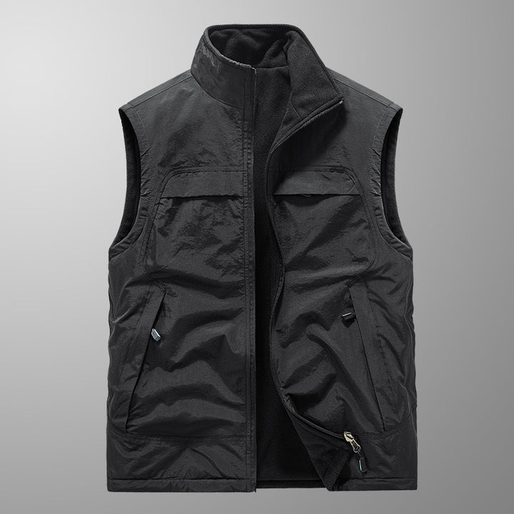 Herren Multifunktionale Fleece Weste Drune
