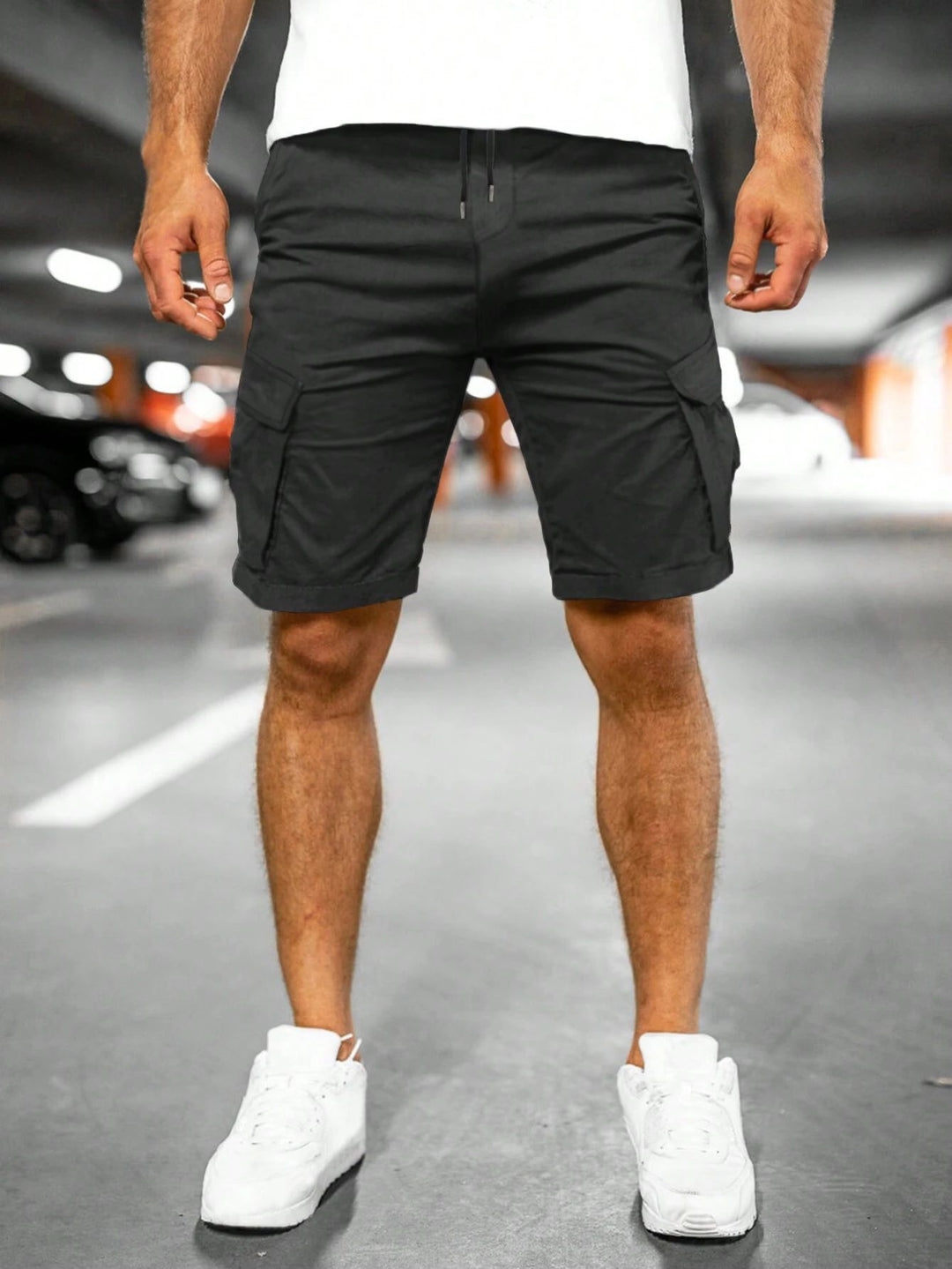 Herren multifunktionale Cargo-Shorts mit praktischen Seitentaschen Drune