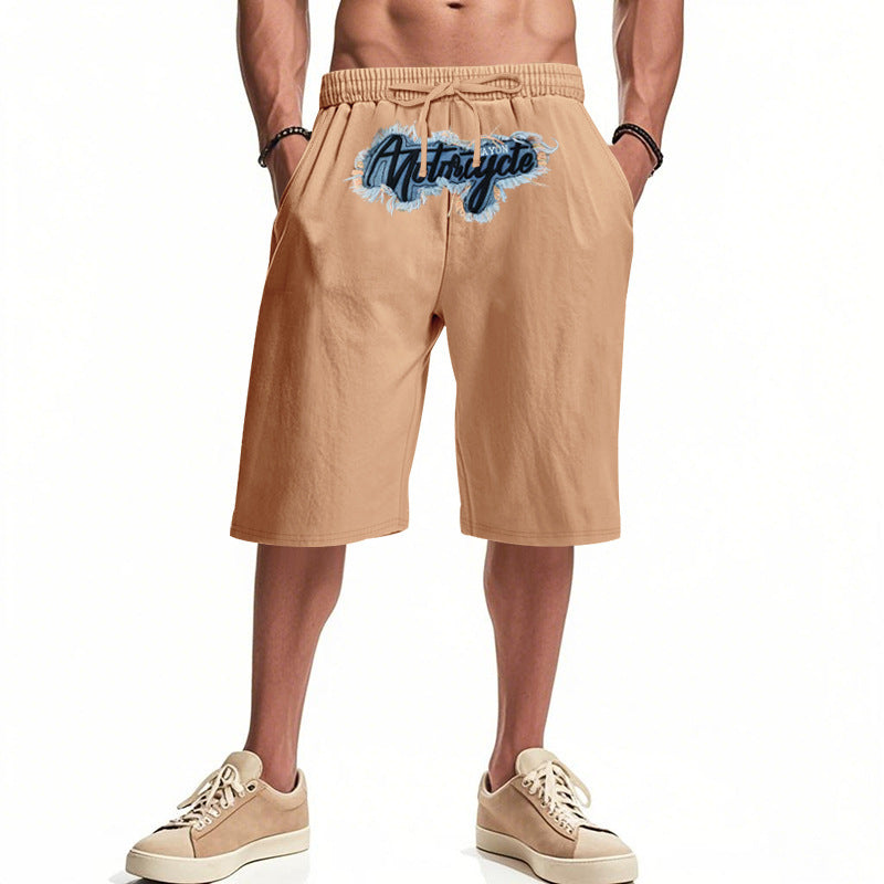 Herren Bequeme Freizeit-Badeshorts mit verstellbarem Bund und praktischen Seitentaschen Drune