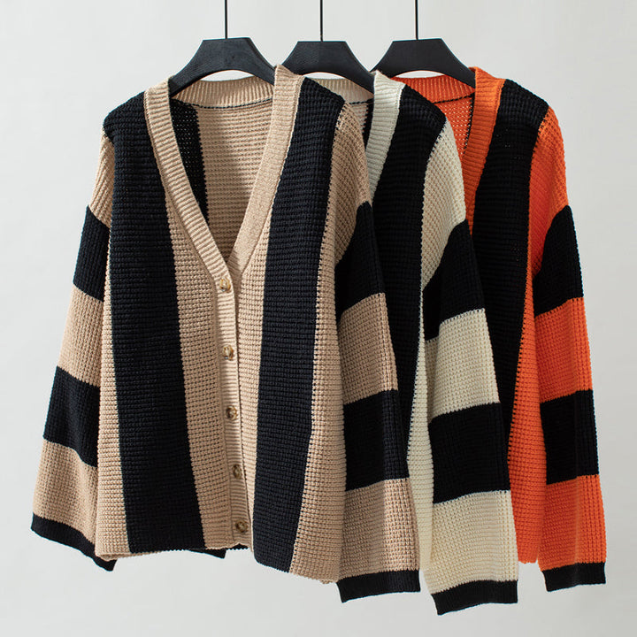 Drune | Lässige Strickjacke Aus Weichem Material