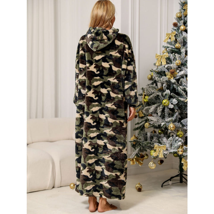 Damen Kapuzenkuscheldress Drune