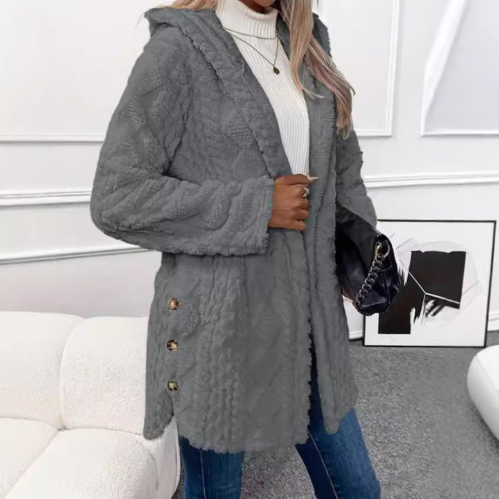 Damen weiche Fleecejacke Drune