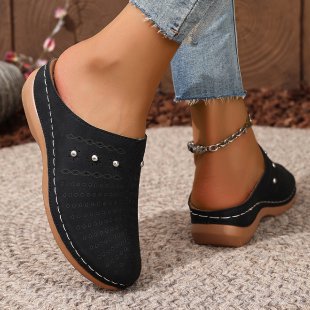 Damen Komfortable und elegante Clogs Drune