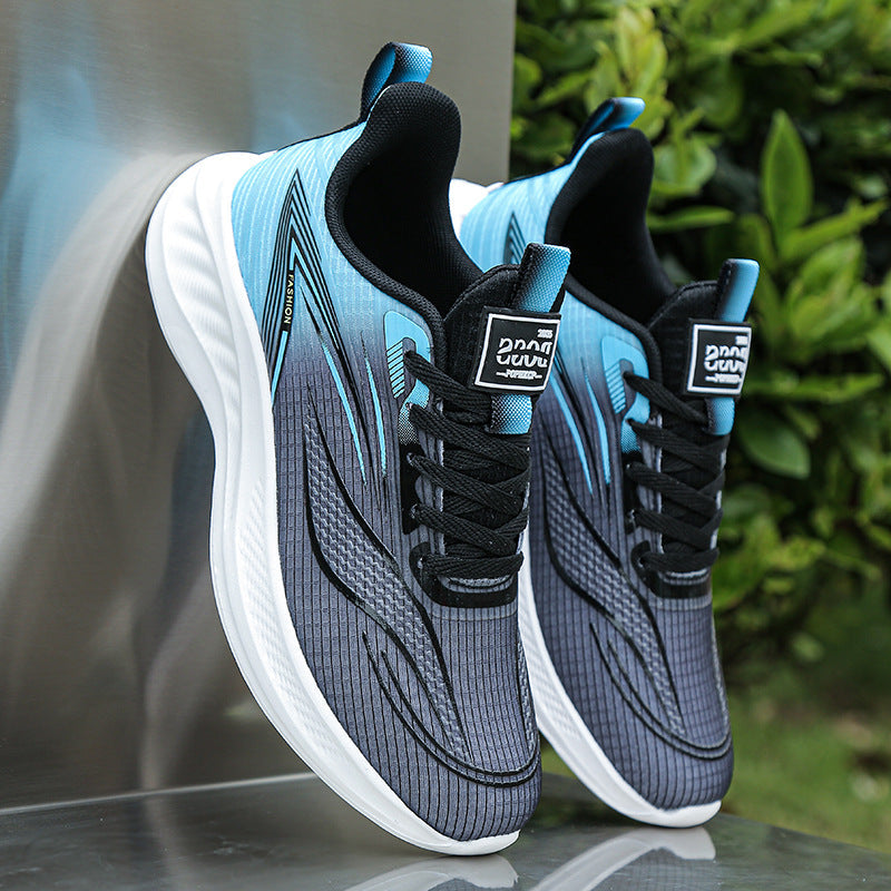 Damen Leichte und atmungsaktive Freizeitsneaker mit dämpfender Sohle Drune