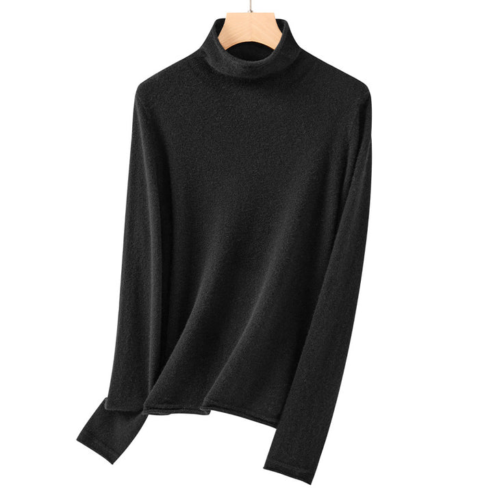 Damen Feiner Rollkragenpullover aus ultraleichtem Feinstrick mit schlanker Silhouette Drune