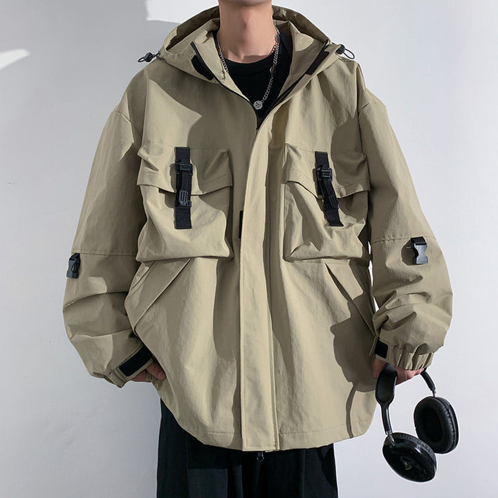 Herren multifunktionale wasserfeste Utility-Jacke Drune