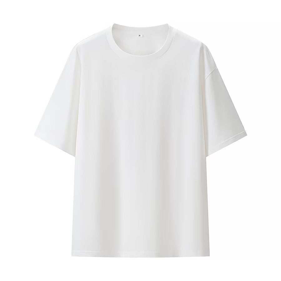 Unisex Oversize T-Shirt mit Rundhalsausschnitt und überschnittenen Schultern Drune