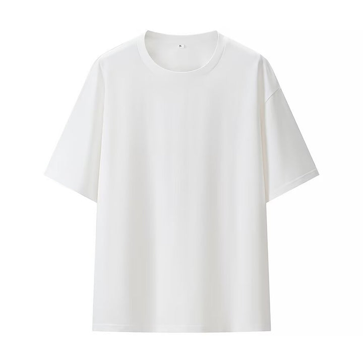 Unisex Oversize T-Shirt mit Rundhalsausschnitt und überschnittenen Schultern Drune