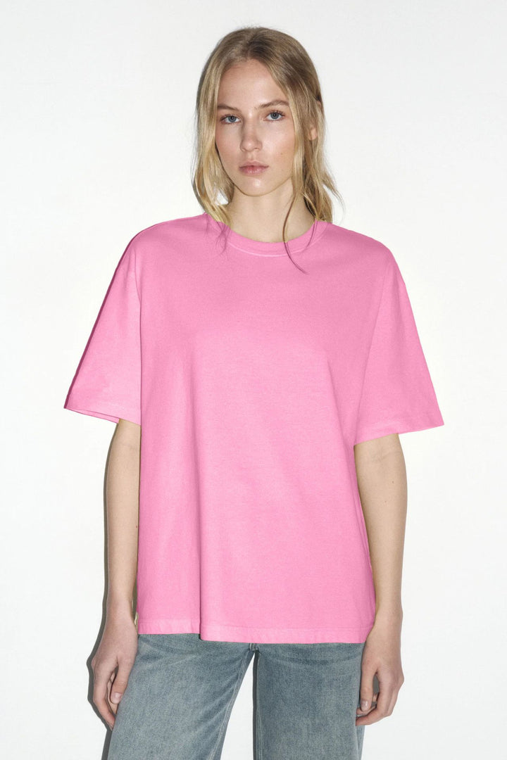 Damen lässiges Oversized T-Shirt aus hautfreundlichem Baumwollmix Drune