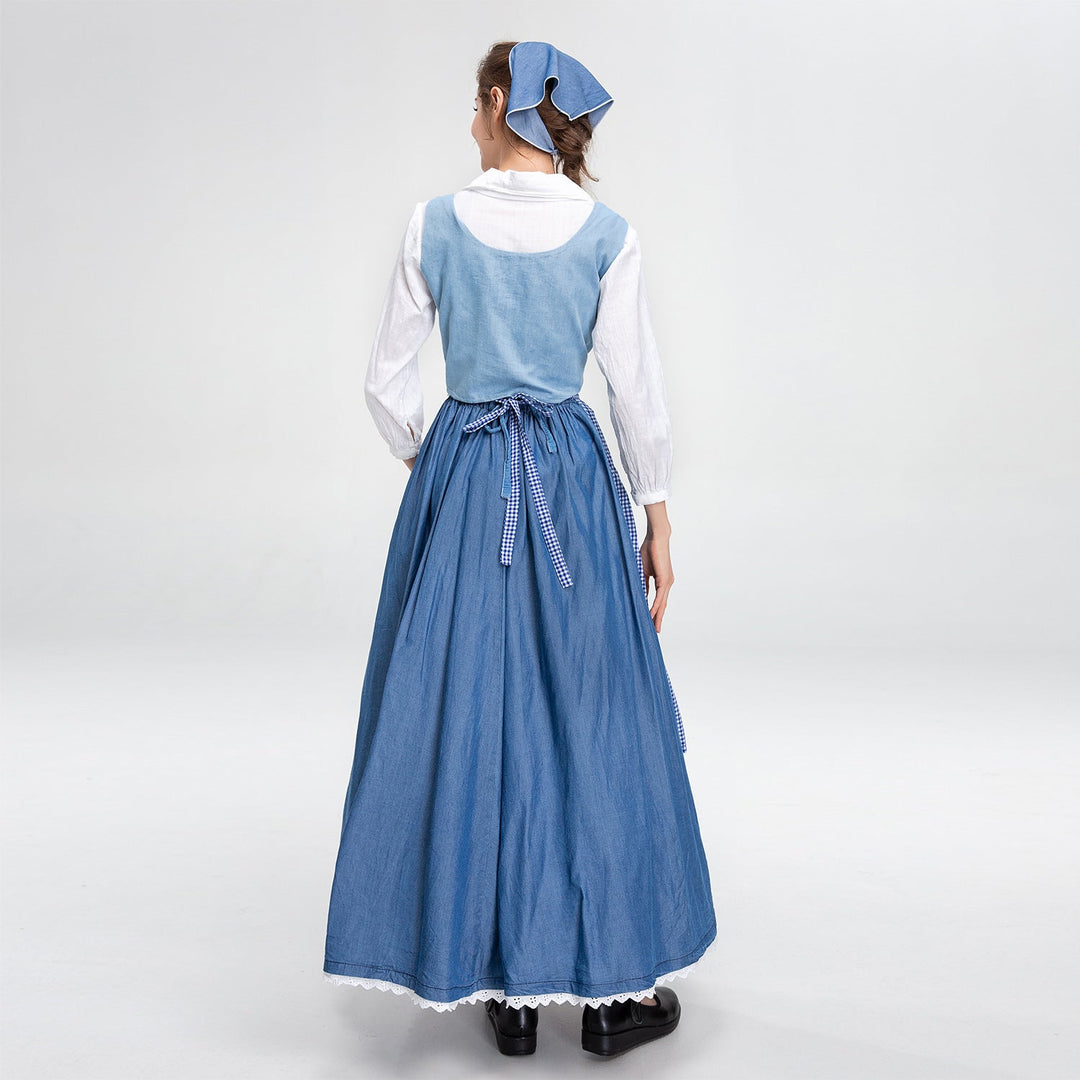 Damen Trachtenkleid mit nostalgischem Design und aufwendigen Details Drune