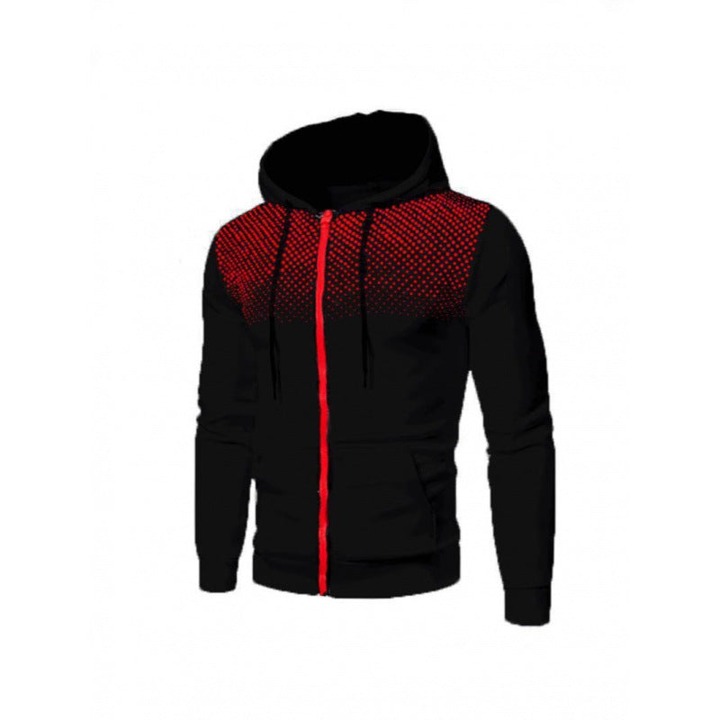 Herren Sportlicher Kapuzenpullover mit stylischem Grafikdesign Drune