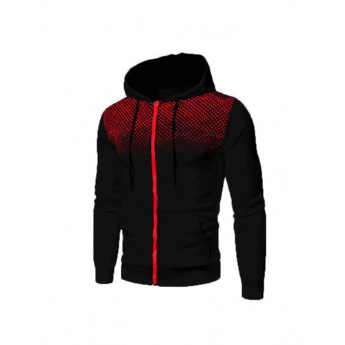 Herren Sportlicher Kapuzenpullover mit stylischem Grafikdesign Drune
