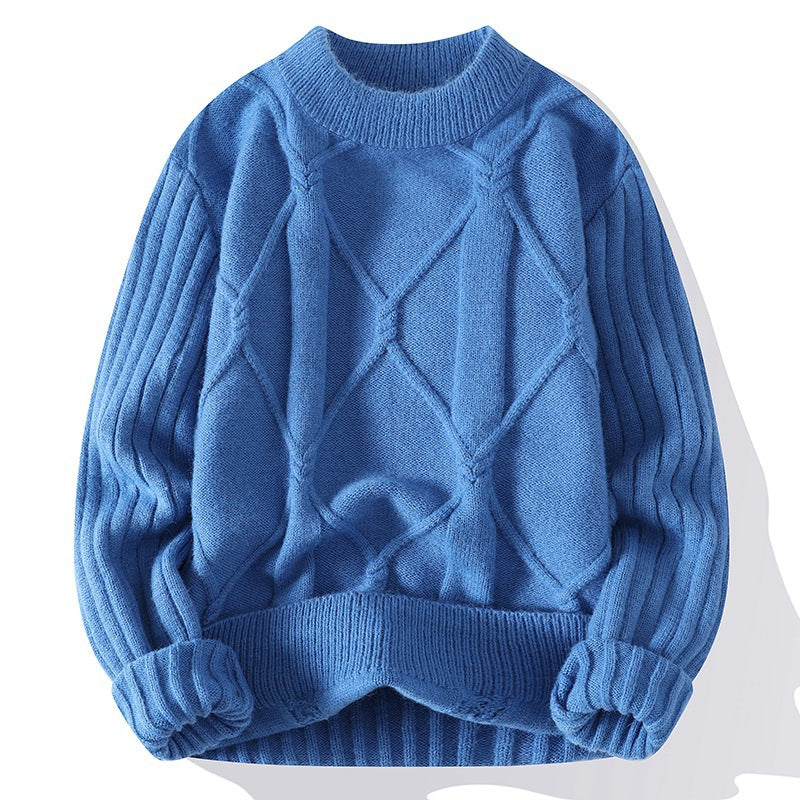 Damen eleganter Strickpullover mit hochwertigem Zopfmuster und modischem Schnitt Drune