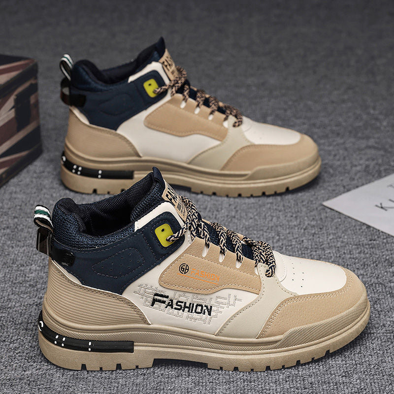 Damen Sportliche High-Top Sneakers mit atmungsaktiver Konstruktion und rutschfester Sohle Drune