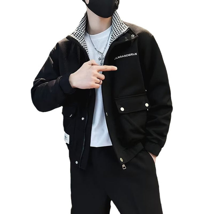 Herren lässige Utility-Jacke mit innovativen Details und praktischem Design Drune