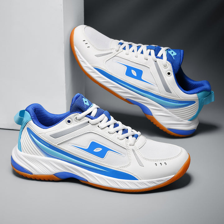 Unisex nan stabiler Hallen-Court-Schuh mit nicht abfärbender Gummilaufsohle und verstärkter Seitenführung Drune