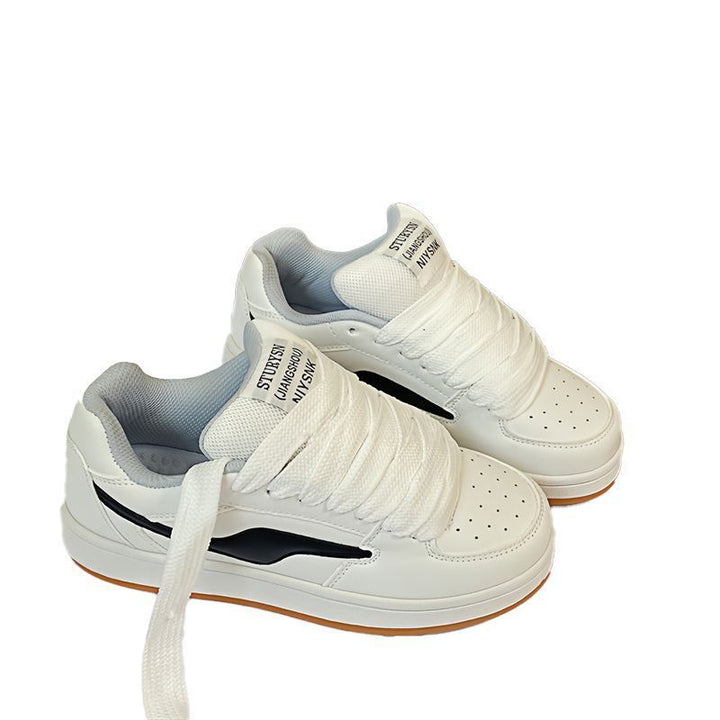 Damen Sportliche Sneakers in modischem Retro-Look mit speziellen Akzenten Drune
