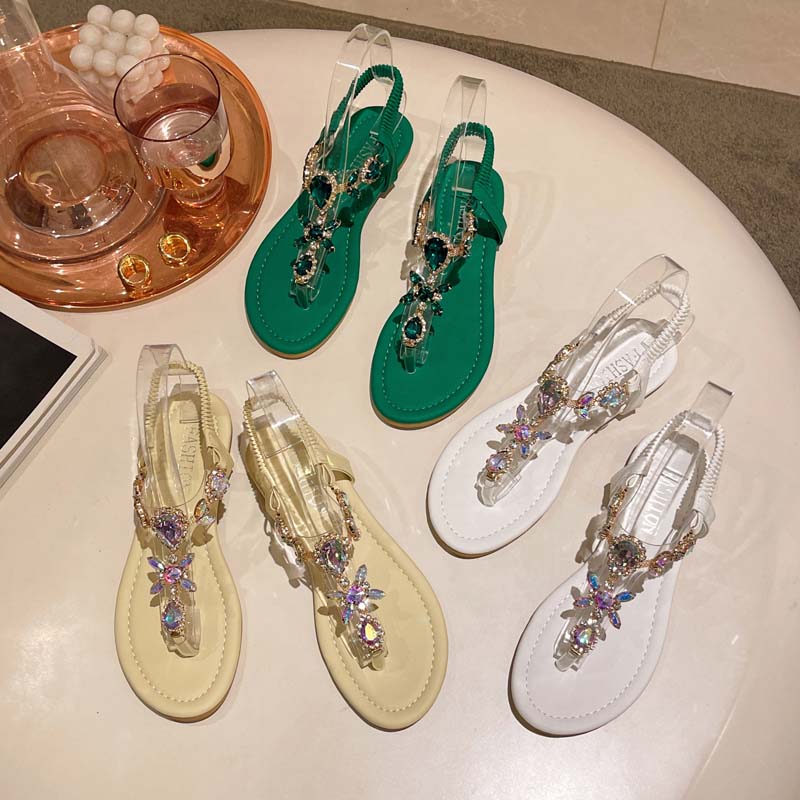 Drune Strass-Sandalen