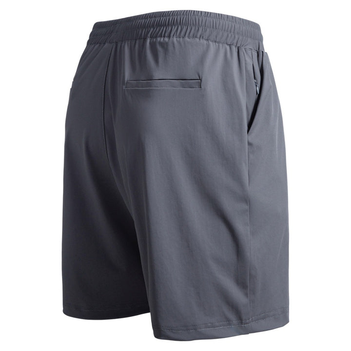 Herren nan atmungsaktive Trainingsshorts mit elastischem Bund und Seitentaschen Drune