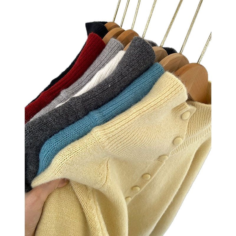 Damen modischer Strickpullover Drune