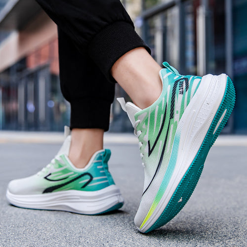 Herren Hochdämpfende Laufschuhe mit atmungsaktivem Obermaterial und flexiblem Design Drune