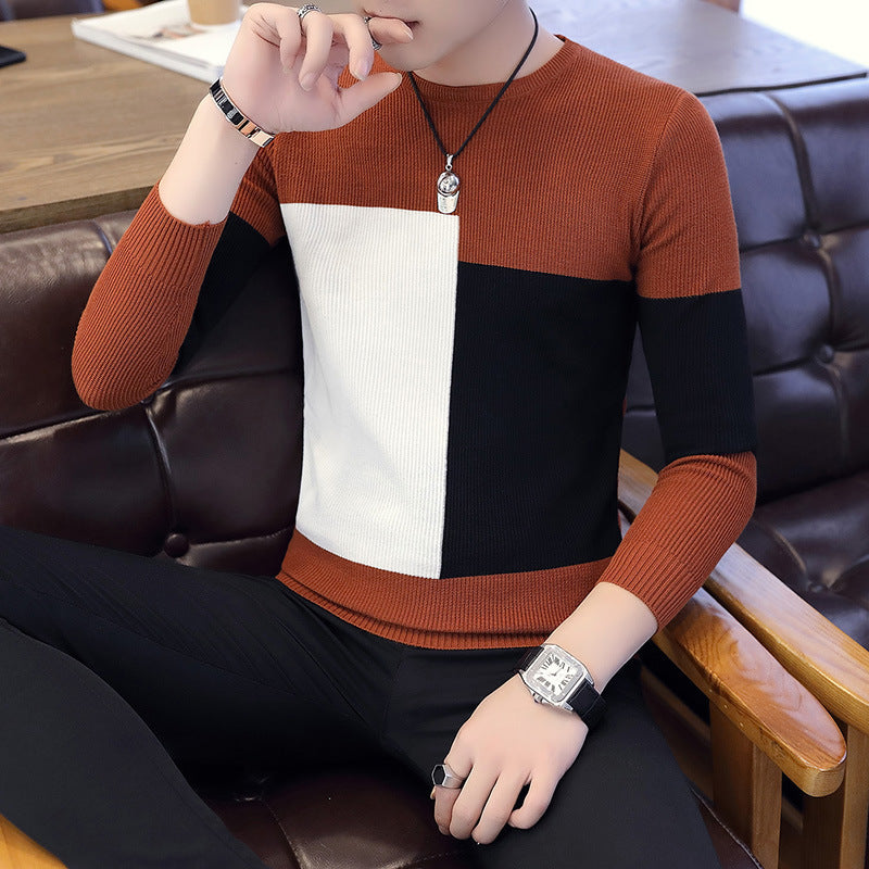 Herren modisches Sweatshirt mit geometrischem Muster Drune