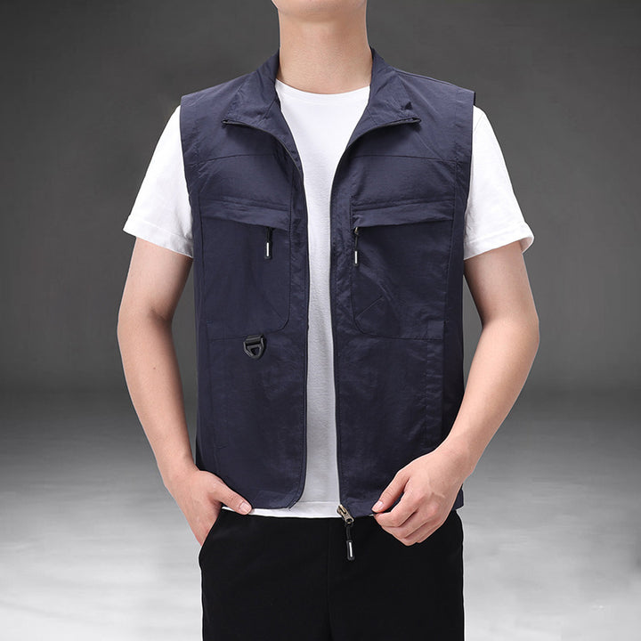 Herren Praktische Outdoor-Weste Drune