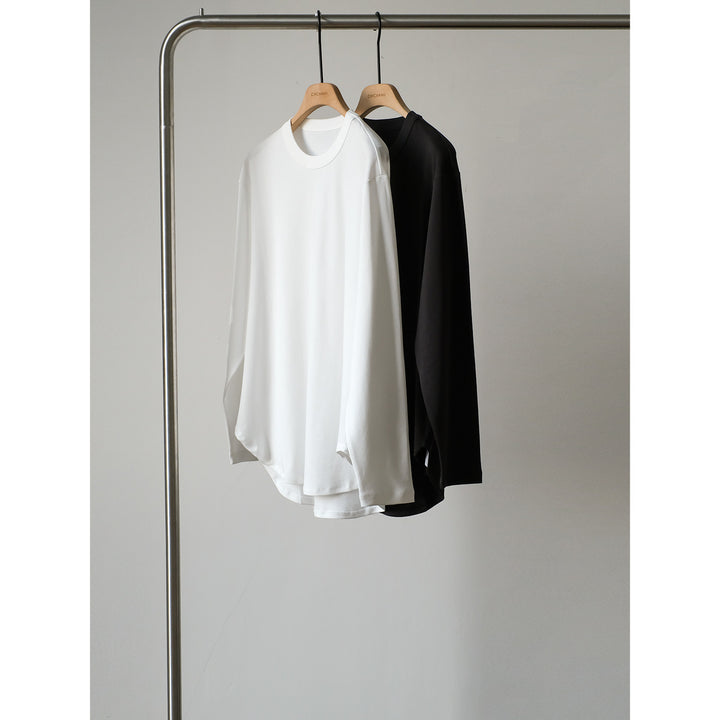 Damen Bequeme Langarm-T-Shirt Drune