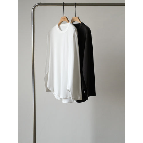 Damen Bequeme Langarm-T-Shirt Drune