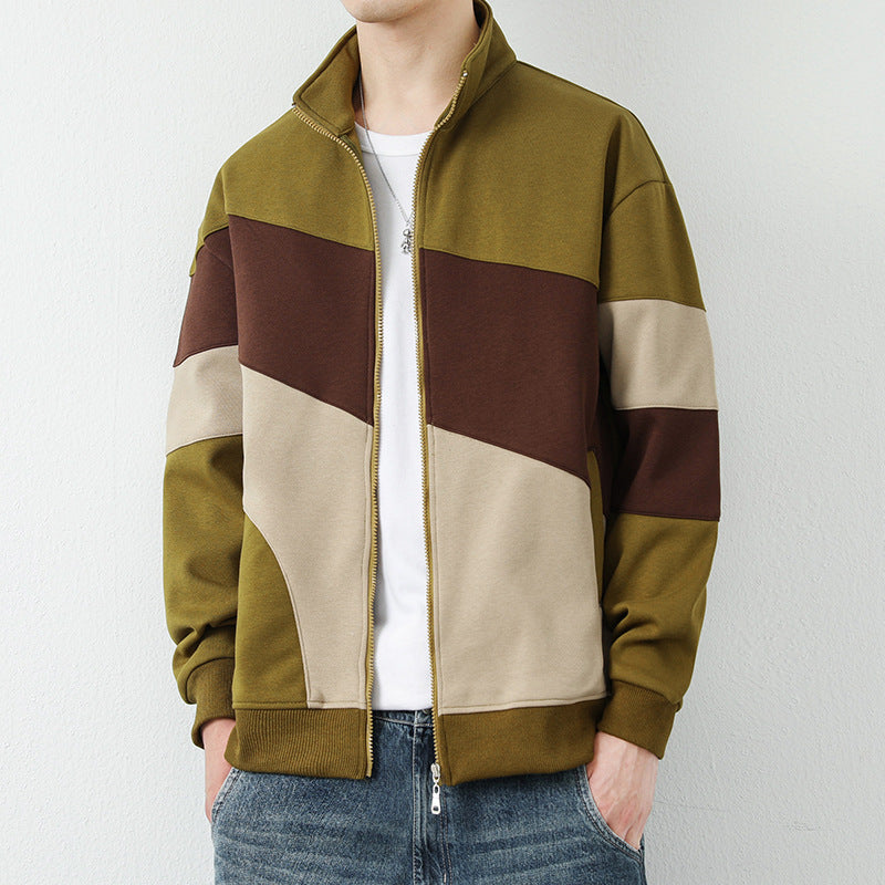 Herren zeitgemäße Sportjacke Drune