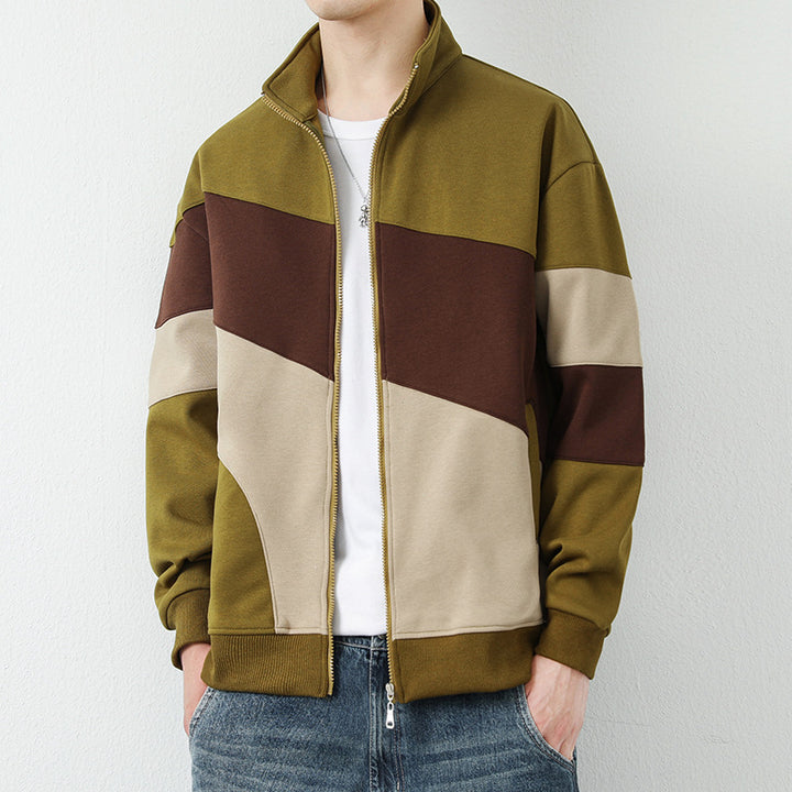 Herren zeitgemäße Sportjacke Drune