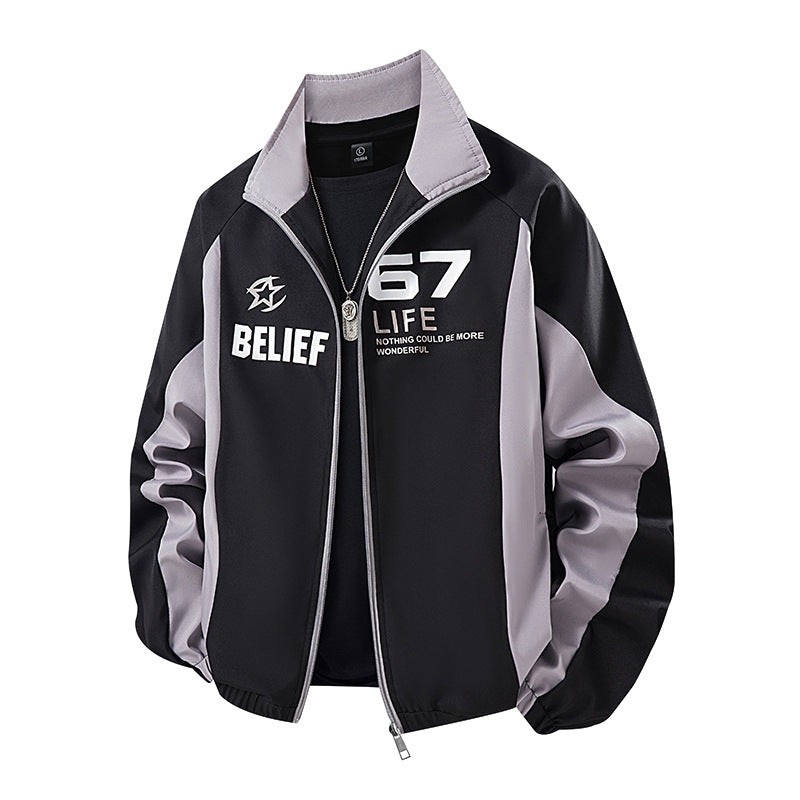 Herren Sportliche Übergangsjacke mit Reißverschluss Drune