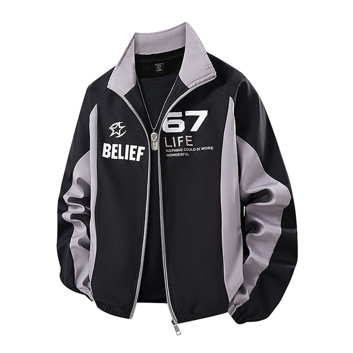 Herren Sportliche Übergangsjacke mit Reißverschluss Drune
