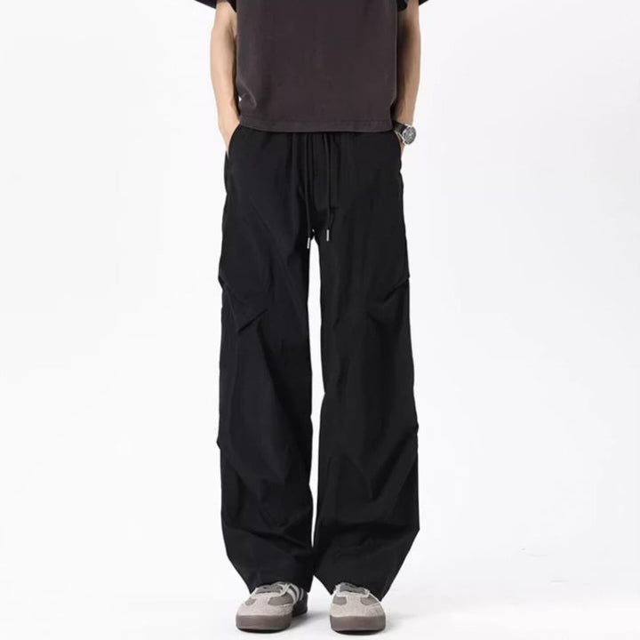Damen Lässige Cargo-Hose mit Dehnbund und praktischen Taschen Drune