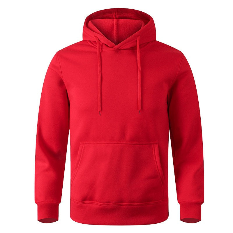 Unisex nan Heavyweight-Kapuzenpullover mit doppelt vernähter Kängurutasche, verstärkten Nähten und weichem Fleece-Innenfutter Drune