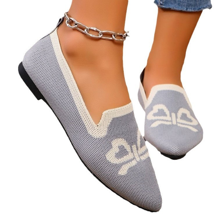 Damen Slipper mit eleganter Schleifen-Optik und atmungsaktivem Obermaterial Drune
