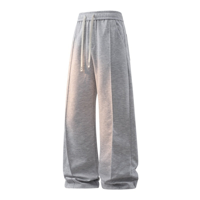 Damen Weite Lounge-Jogginghose mit Kordelzug, elastischem Bund & Seitentaschen Drune