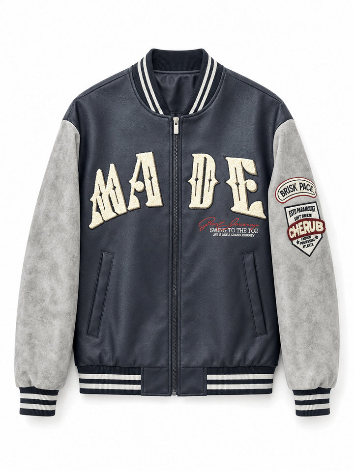 Damen Modische Freizeit-Bomberjacke Drune