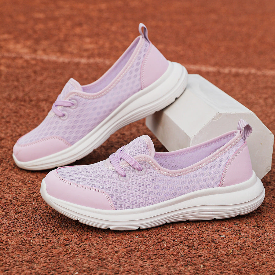 Damen nan atmungsaktiver Schlupfsneaker mit viskoelastischem Fußbett und rutschfester Sohle Drune