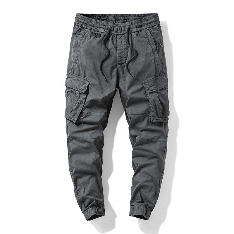 Herren Utility-Joggerhose mit sculpted Kniepaneelen, verstärkten Cargotaschen und elastischem Komfortbund Drune