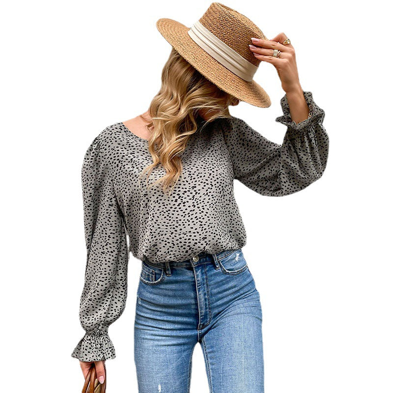 Damen Elegante Bluse mit Rüschendetails Drune 1788168538