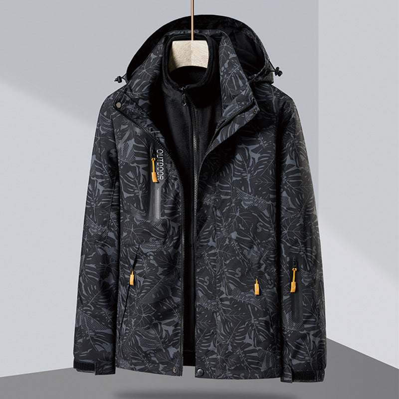 Herren Technische wetterfeste Outdoor-Jacke Drune