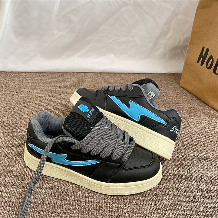 Damen Sneakers mit sportlichem Design und atmungsaktiver Obermaterialkombination Drune