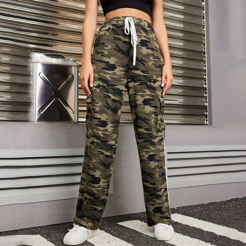 Damen Cargo-Hose mit hohem Tragekomfort und praktischen Seitentaschen Drune