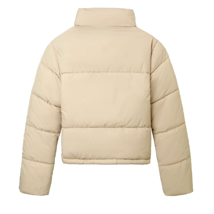 Damen Kurze Steppjacke Drune