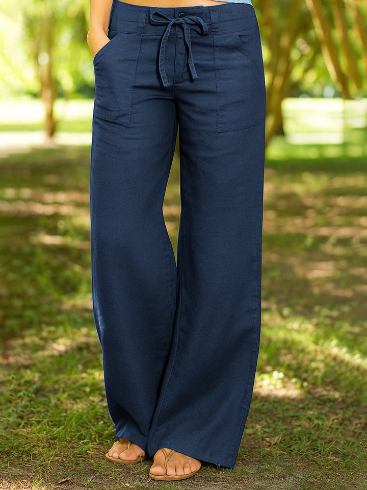 Damen Bequeme Sommerhose Drune
