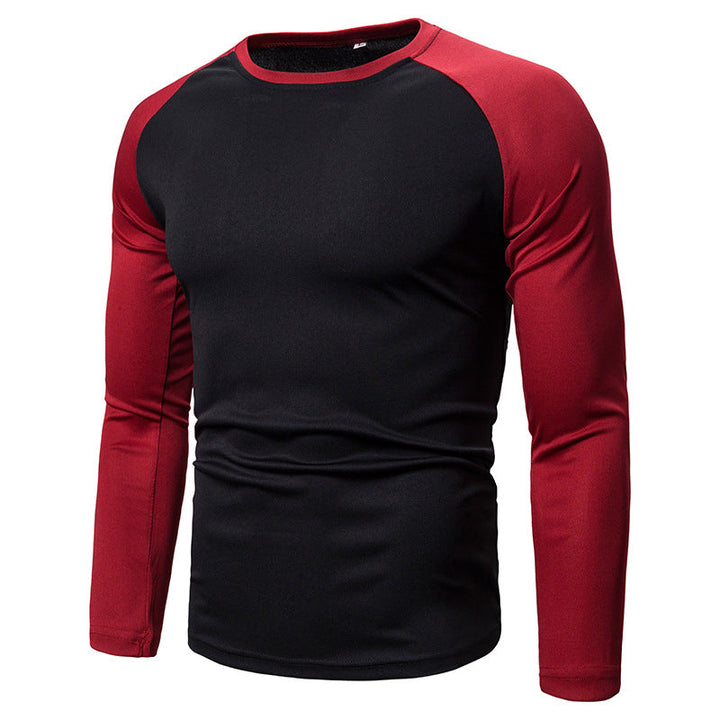 Herren Sportliches Langarm-T-Shirt mit atmungsaktivem Funktionsmaterial Drune