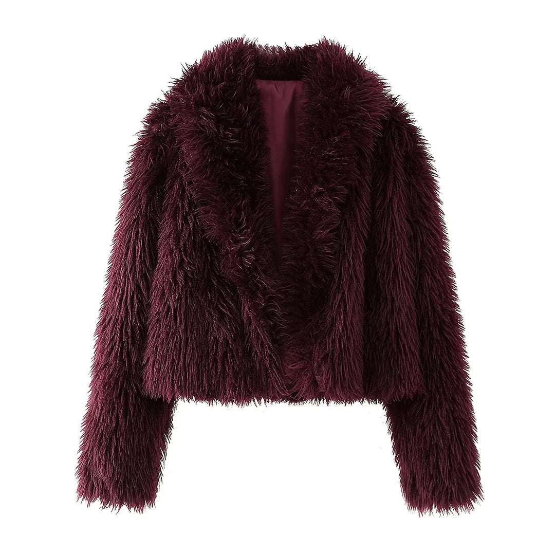 Damen Kuschelige Teddyjacke Drune