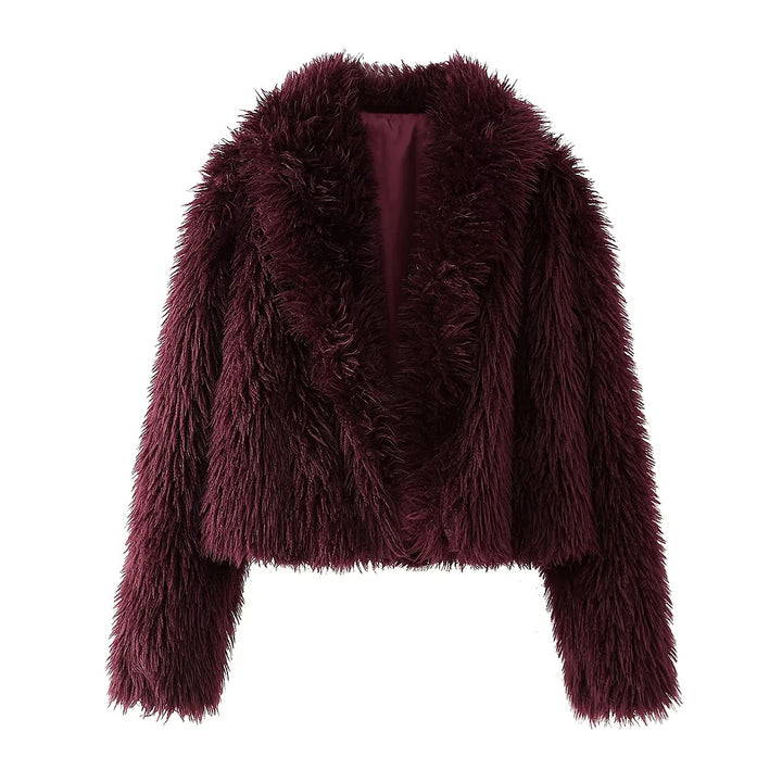 Damen Kuschelige Teddyjacke Drune